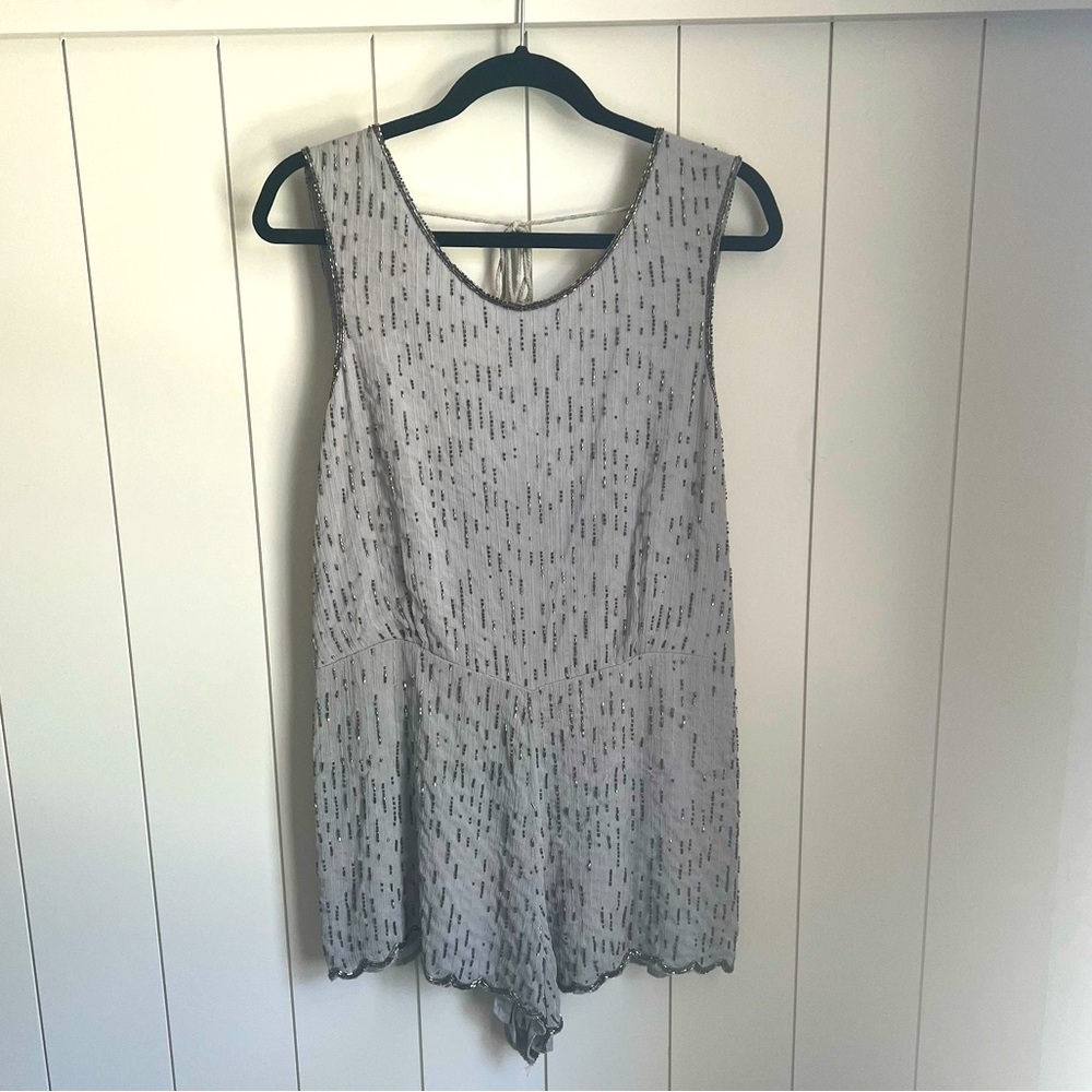 ❌N/A❌ Free People beaded romper - Picture 8 of 15